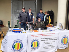 VVA Volunteers at event