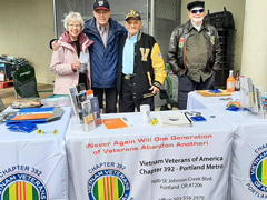 VVA Volunteers at event